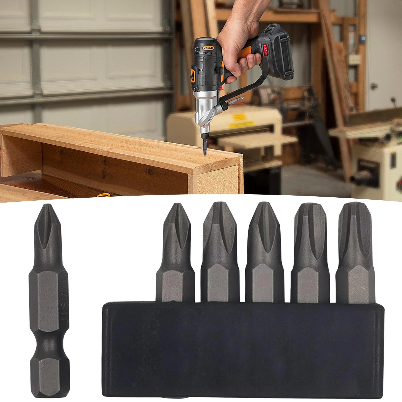 Woodworking Tools - رؤوس مفكات براغي بعمود سداسي 1/4