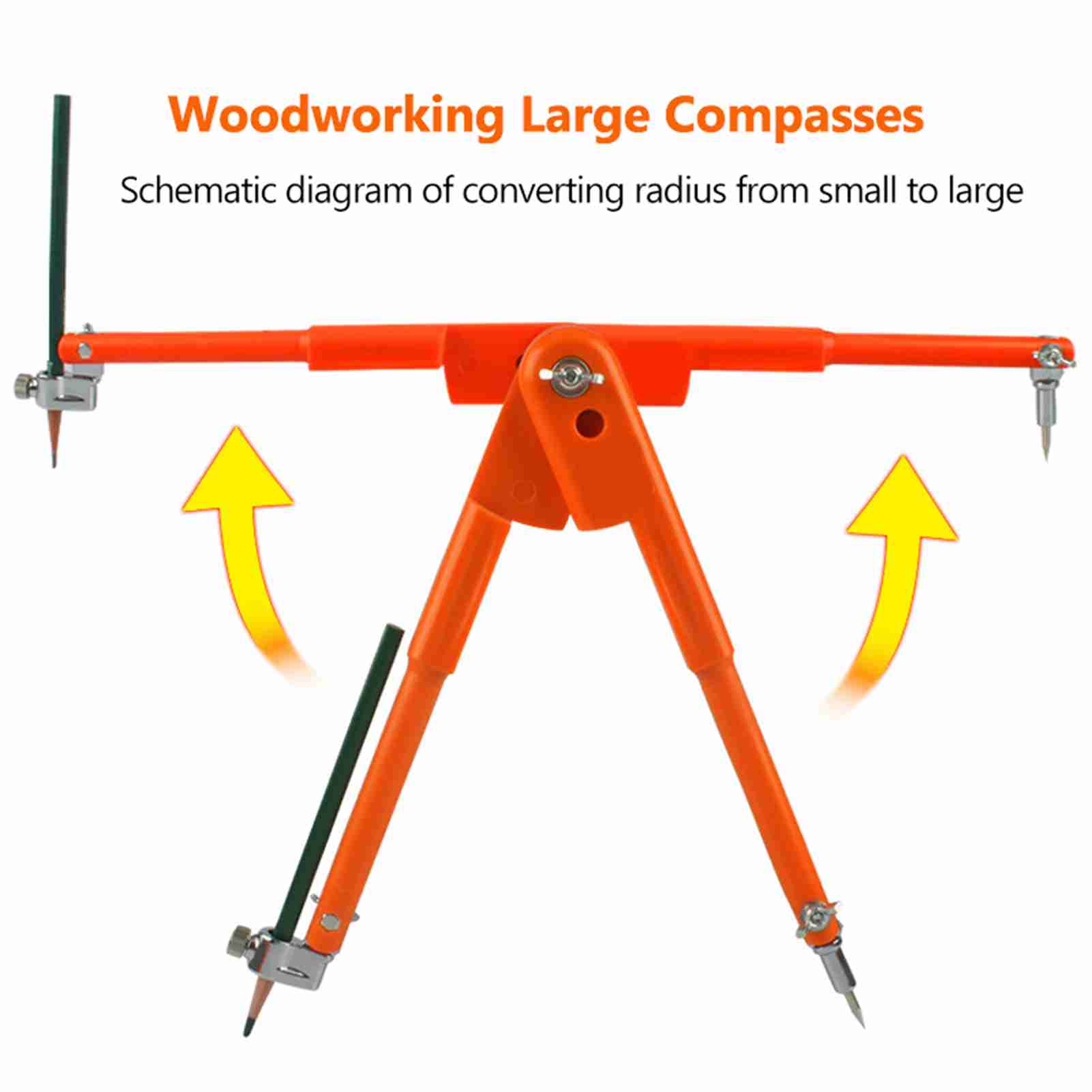 Woodworking Plans Free - بوصلة قياس كبيرة للنجارة، أداة صناعية
