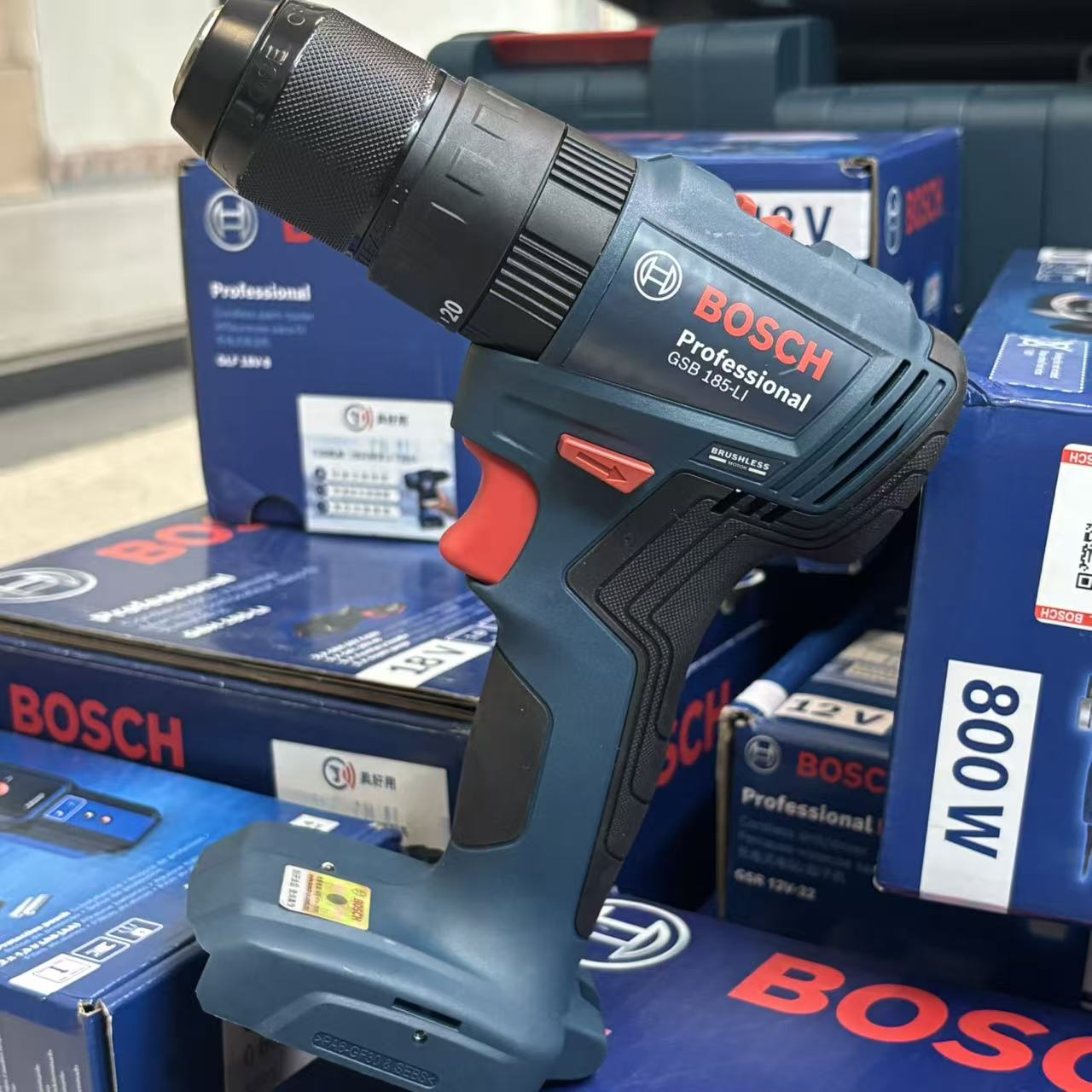 Bosch Drill Gsb 18V - مثقاب كهربائي لاسلكي متعدد الوظائف من