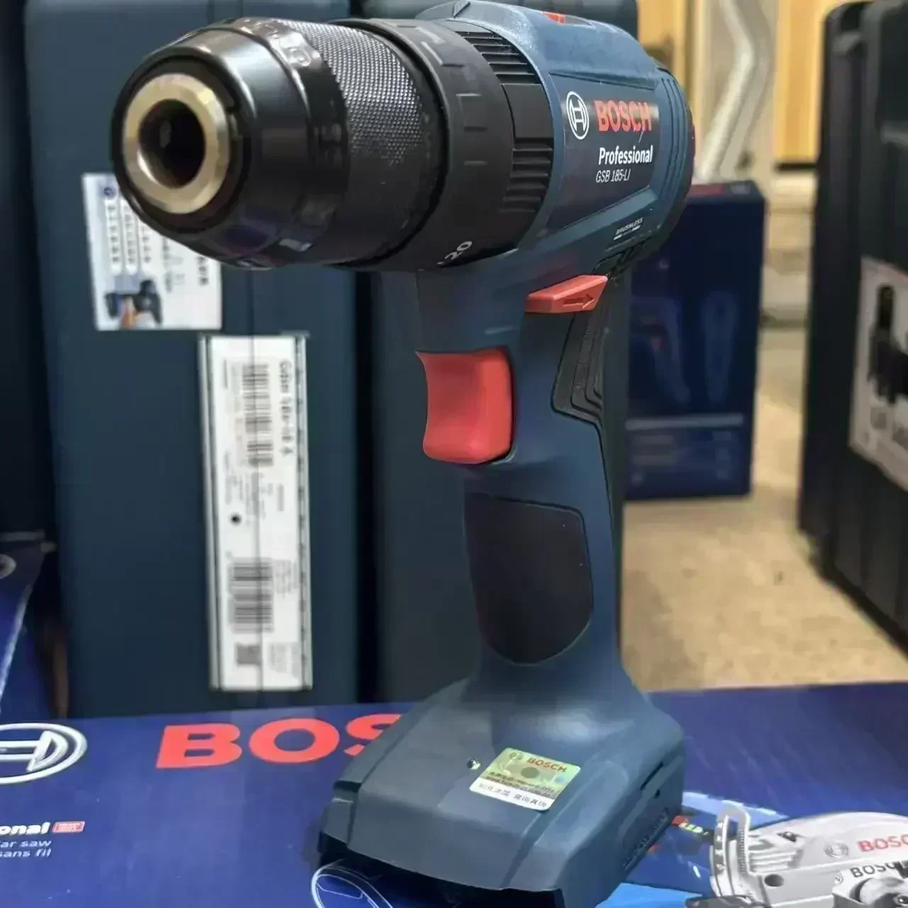 Bosch Drill Gsb 18V - مثقاب كهربائي لاسلكي متعدد الوظائف من
