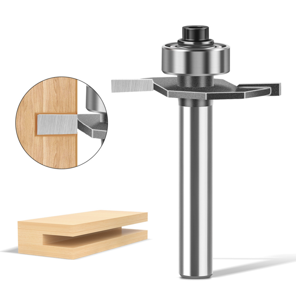 Router Bits For Woodworking - قاطع تفريز كربيدي للأخشاب بمقبض 1/4-1/2