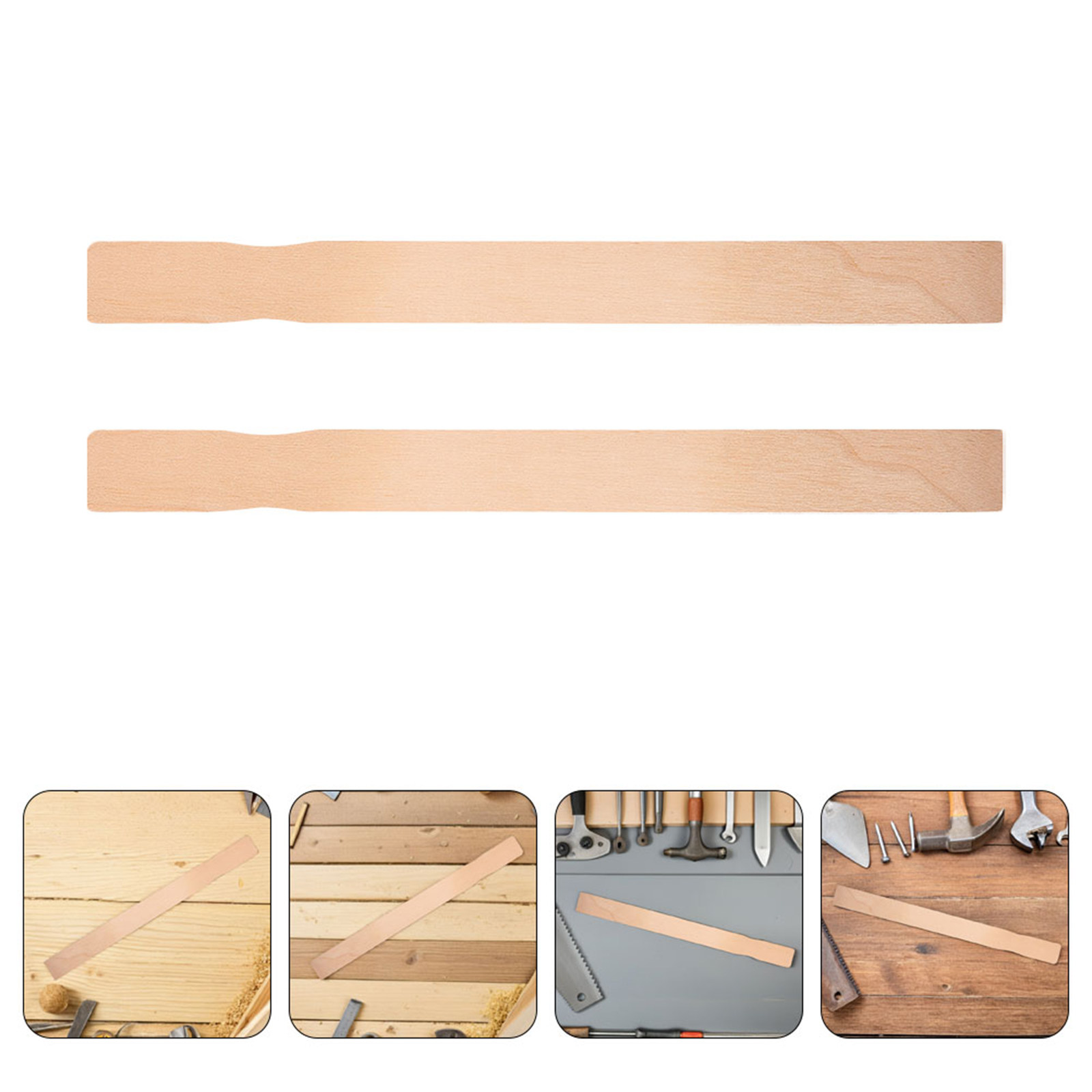 Wood Woodworking - 15 قطعة من أعواد تقليب الطلاء