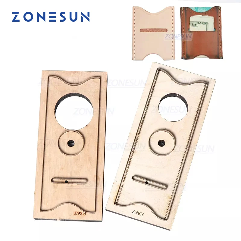 Woodworking Templates - ZONESUN C2 حامل بطاقة الائتمان البنك
