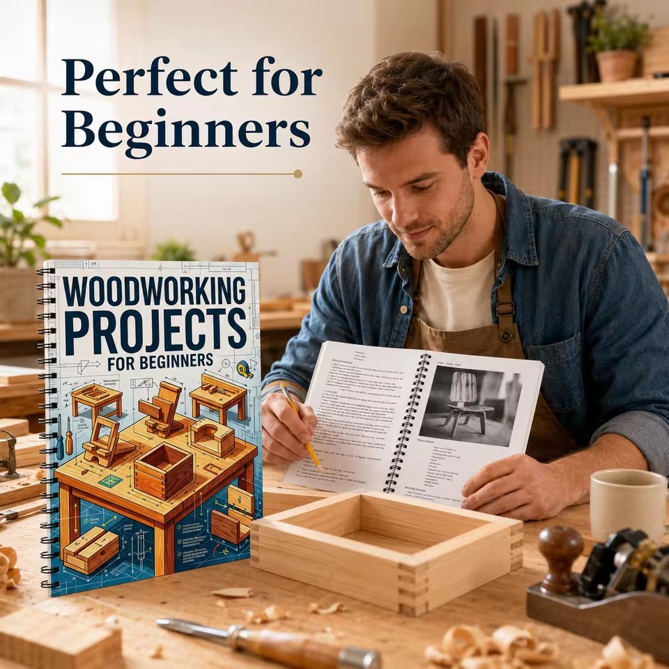 Woodworking Ideas For Adults - خطط سهلة للنجارة للمبتدئين، دليل مشاريع