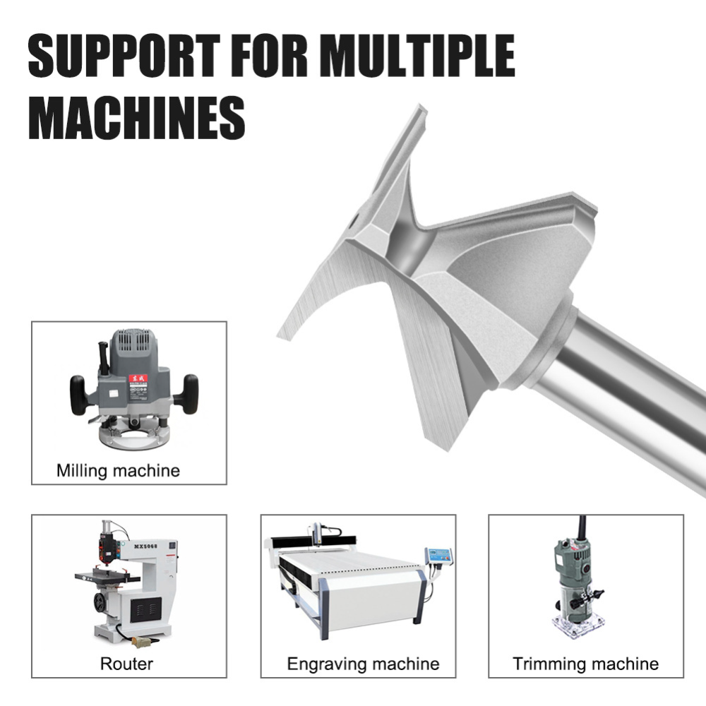 قاطع تفريز كربيدي بزاوية 45 در - مراجعة Router Bits For Woodworking وسعره