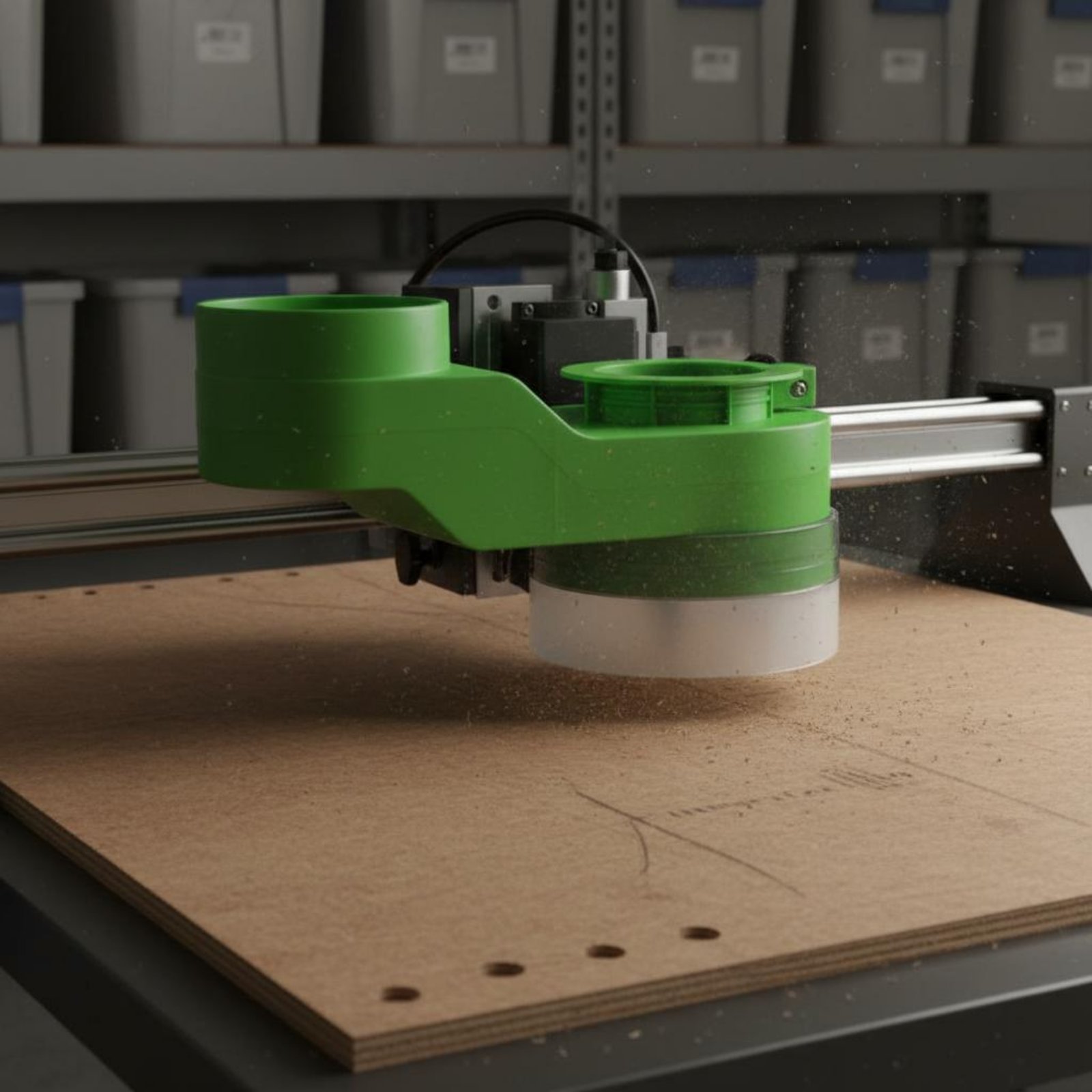 غطاء شفط الغبار للمحور لآلات ا - مراجعة Woodworking Cnc Machine وسعره