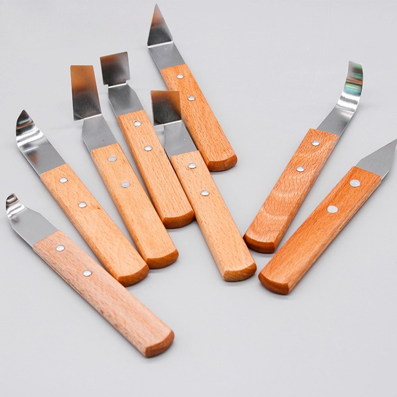 8 قطعة نحت الفخار تشكيل طقم ال - مراجعة Wood Chisel Set وسعره