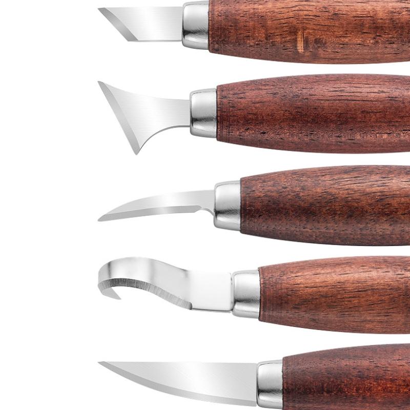 مجموعة من 5 قطع أزاميل نحت الخ - مراجعة Wood Chisel Set وسعره