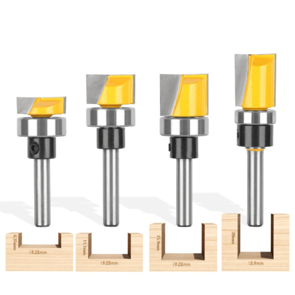 ريشة راوتر للتشذيب المتساوي بس - مراجعة Router Bits For Woodworking وسعره