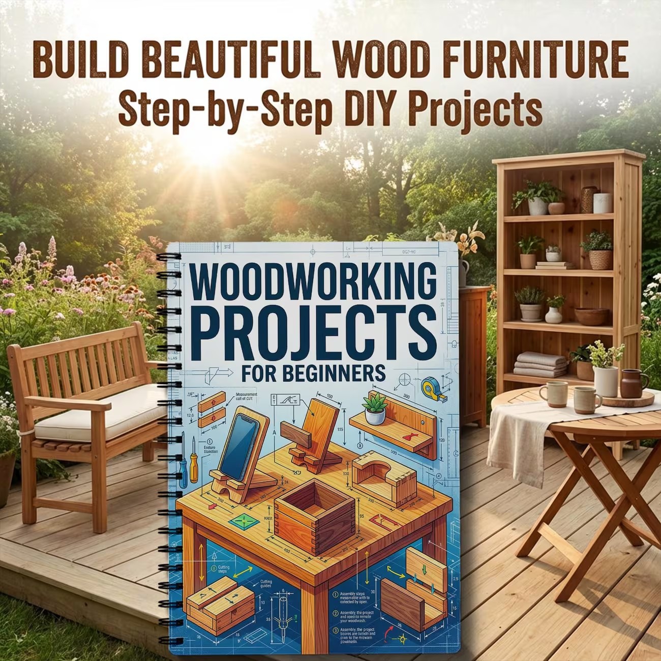 خطط سهلة لأعمال النجارة للمبتد - مراجعة Woodworking Ideas For Adults وسعره