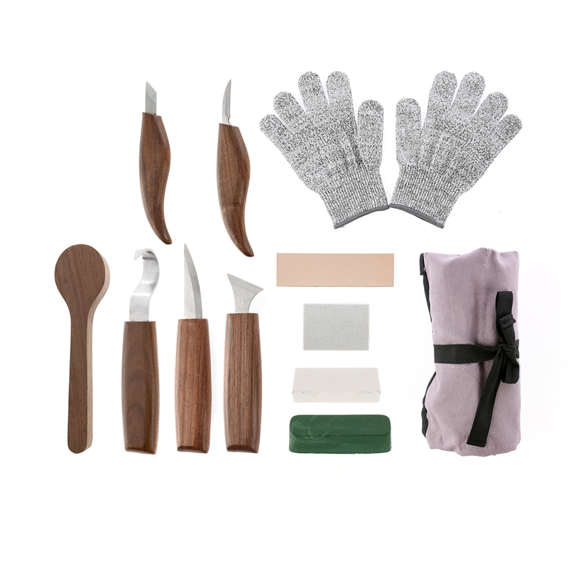 طقم أدوات نحت الخشب من 12 قطعة - مراجعة Wood Chisel Set وسعره