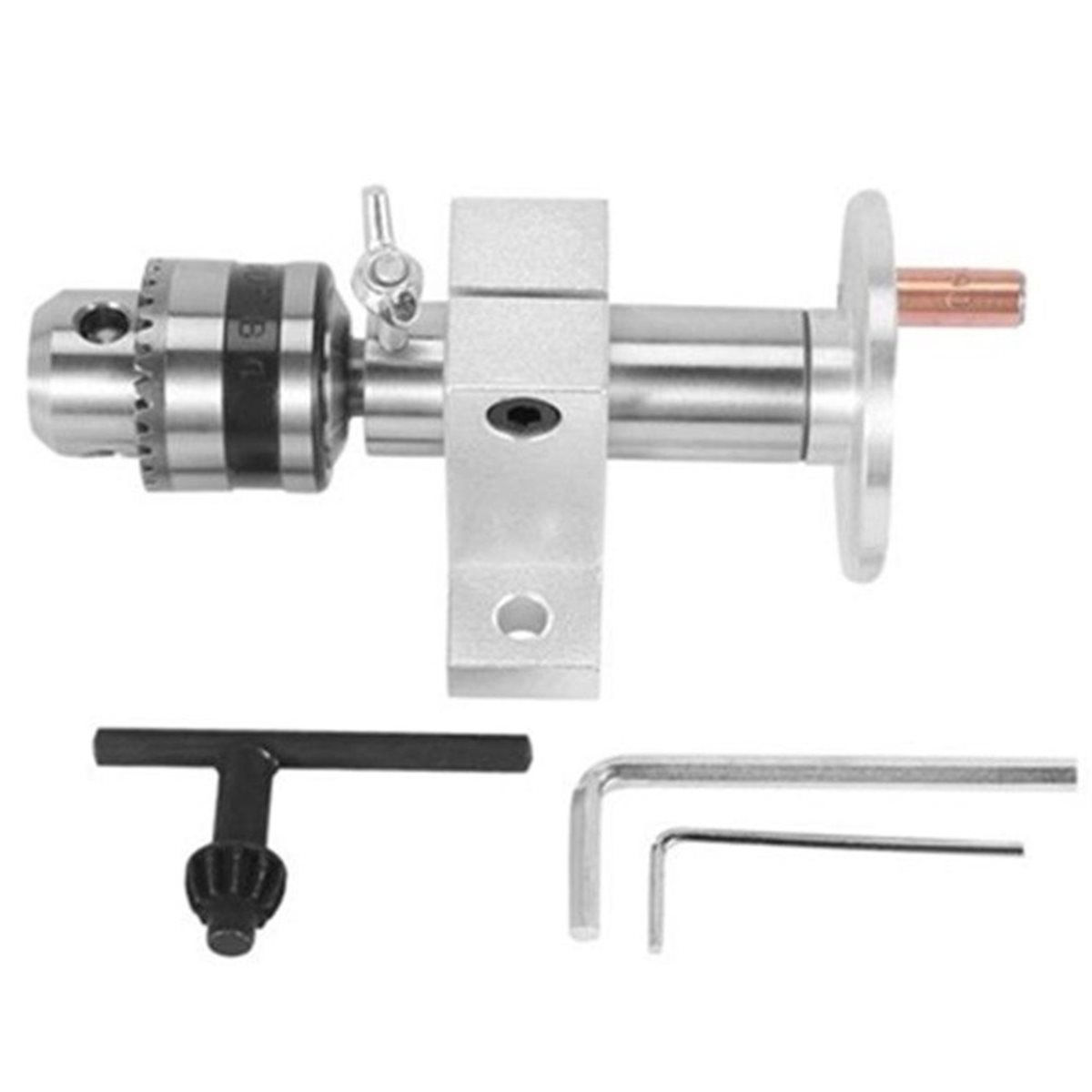 مركز دوار متحرك لعمود الذيل لآ - مراجعة Woodworking Lathe Machine وسعره