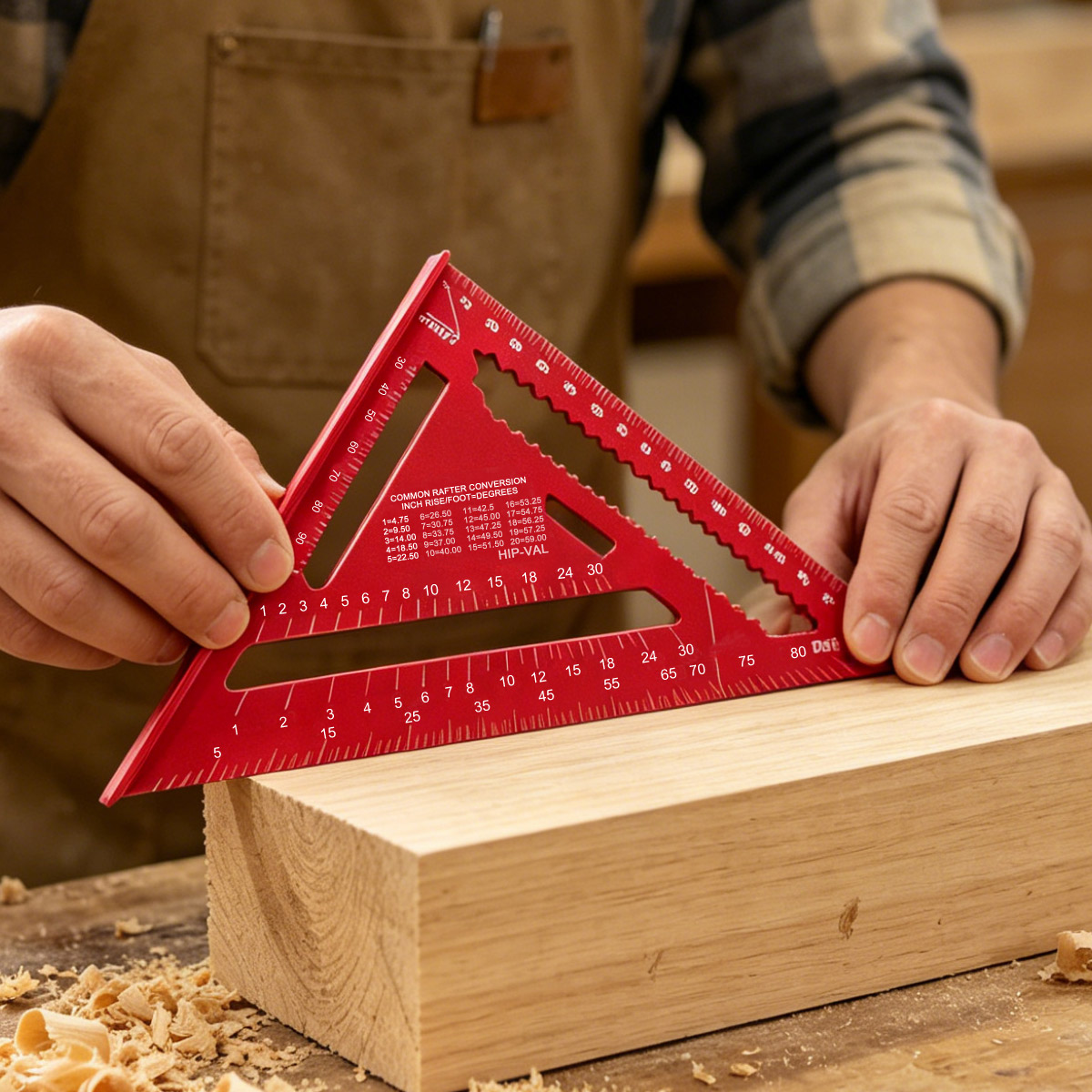 مسطرة مثلثة عالية الدقة من سبا - مراجعة Woodworking Essentials وسعره