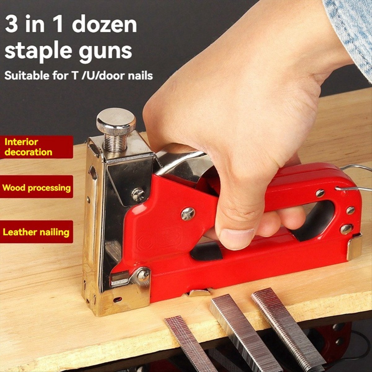 دباسة مسامير يدوية ثلاثية الأغ - مراجعة Woodworking Tools وسعره