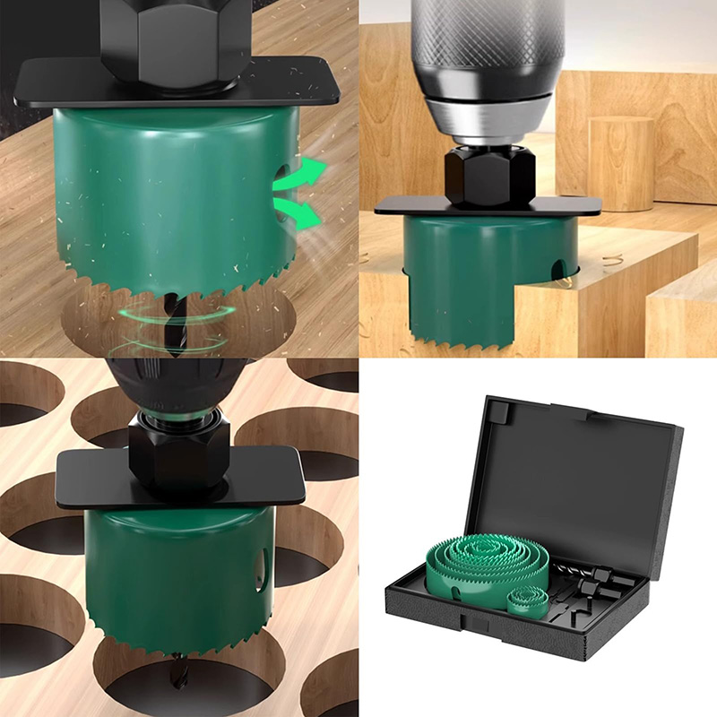 مجموعة منشار قطع 19/8/5 قطع بح - مراجعة Woodworking Essentials وسعره