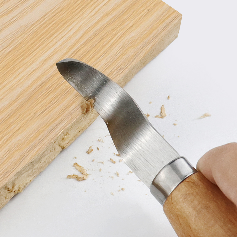الفولاذ المقاوم للصدأ نحت سكين - مراجعة Woodworking Essentials وسعره