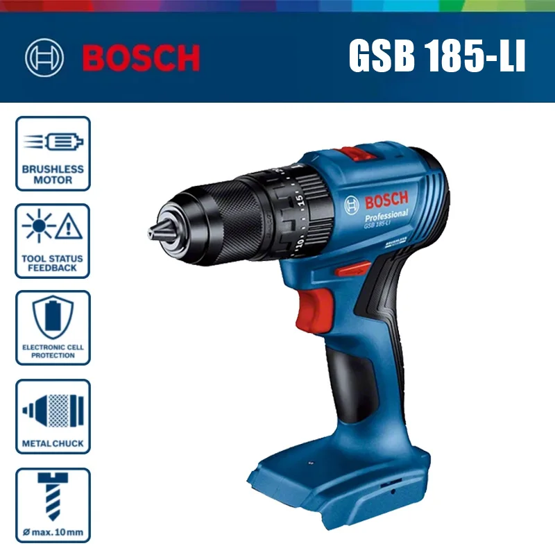 مثقاب كهربائي لاسلكي متعدد الو - مراجعة Bosch Drill Gsb 18V وسعره
