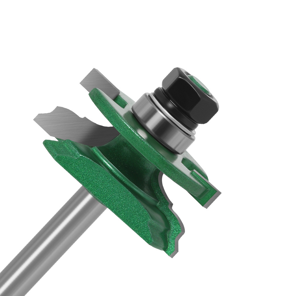قطعتان من مجموعة رؤوس التفريز  - مراجعة Router Bits For Woodworking وسعره