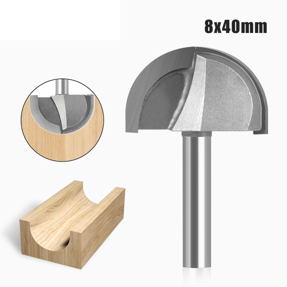 لقمة راوتر نصف دائرية 8 مم من  - مراجعة Router Bits For Woodworking وسعره