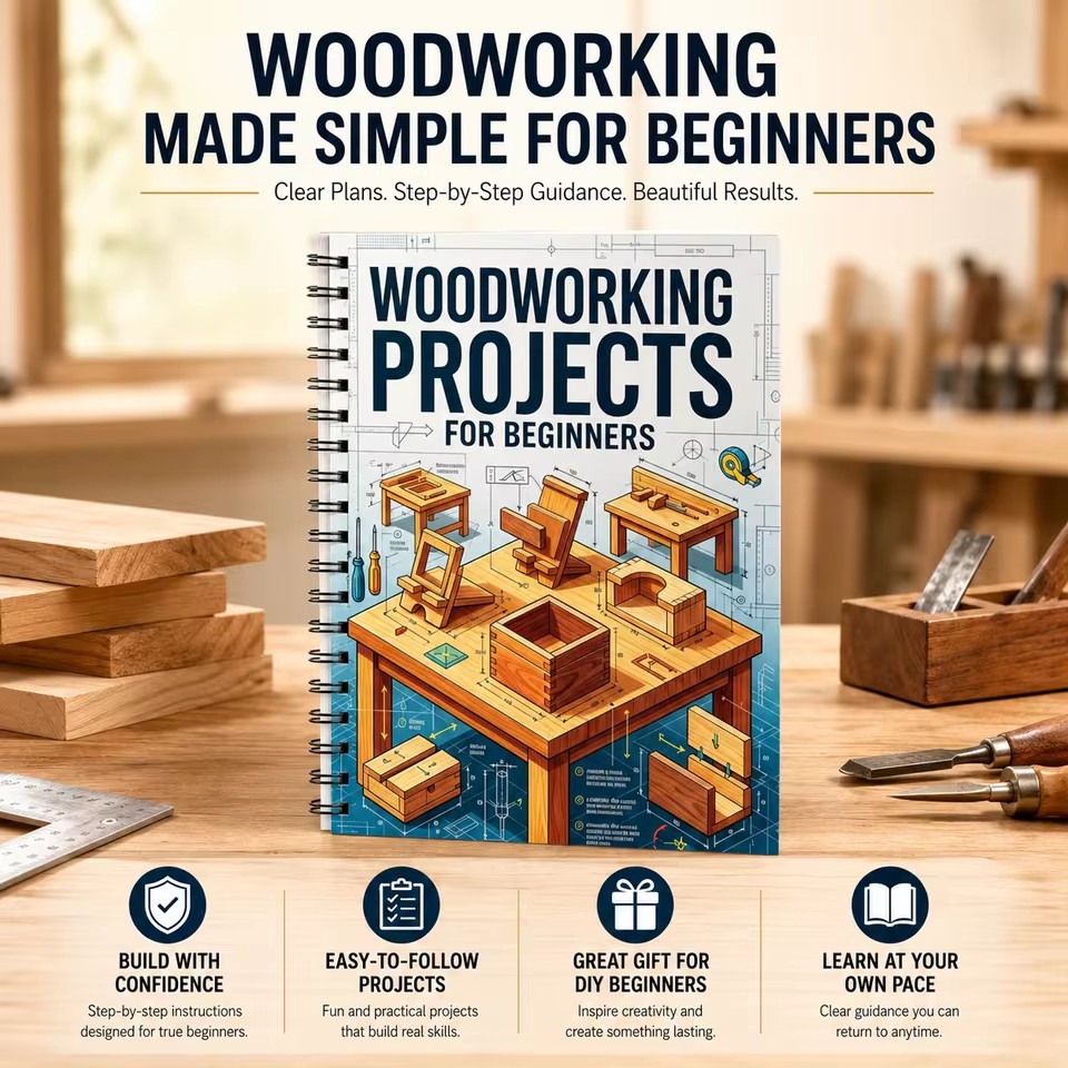 خطط أعمال النجارة السهلة للمبت - مراجعة Woodworking Ideas For Adults وسعره