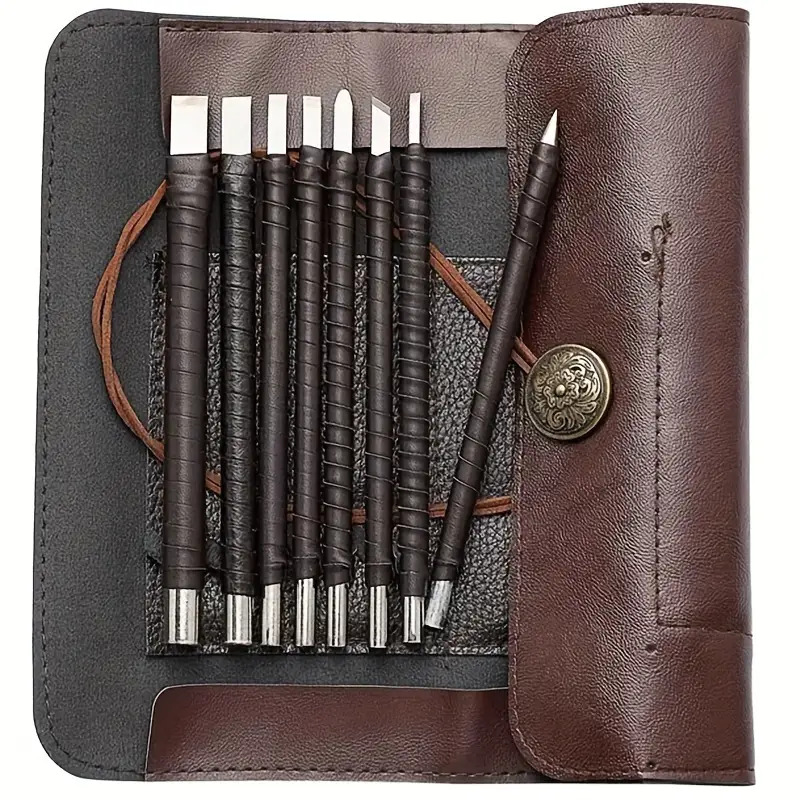 ‌ مجموعة أزاميل نحت فولاذ التن - مراجعة Wood Chisel Set وسعره
