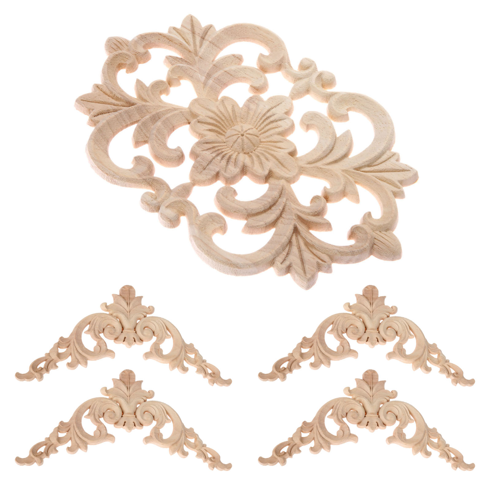 5 قطعة 2 حجم زهرة الخشب يزين ر - مراجعة Cabinet Scraper Set وسعره