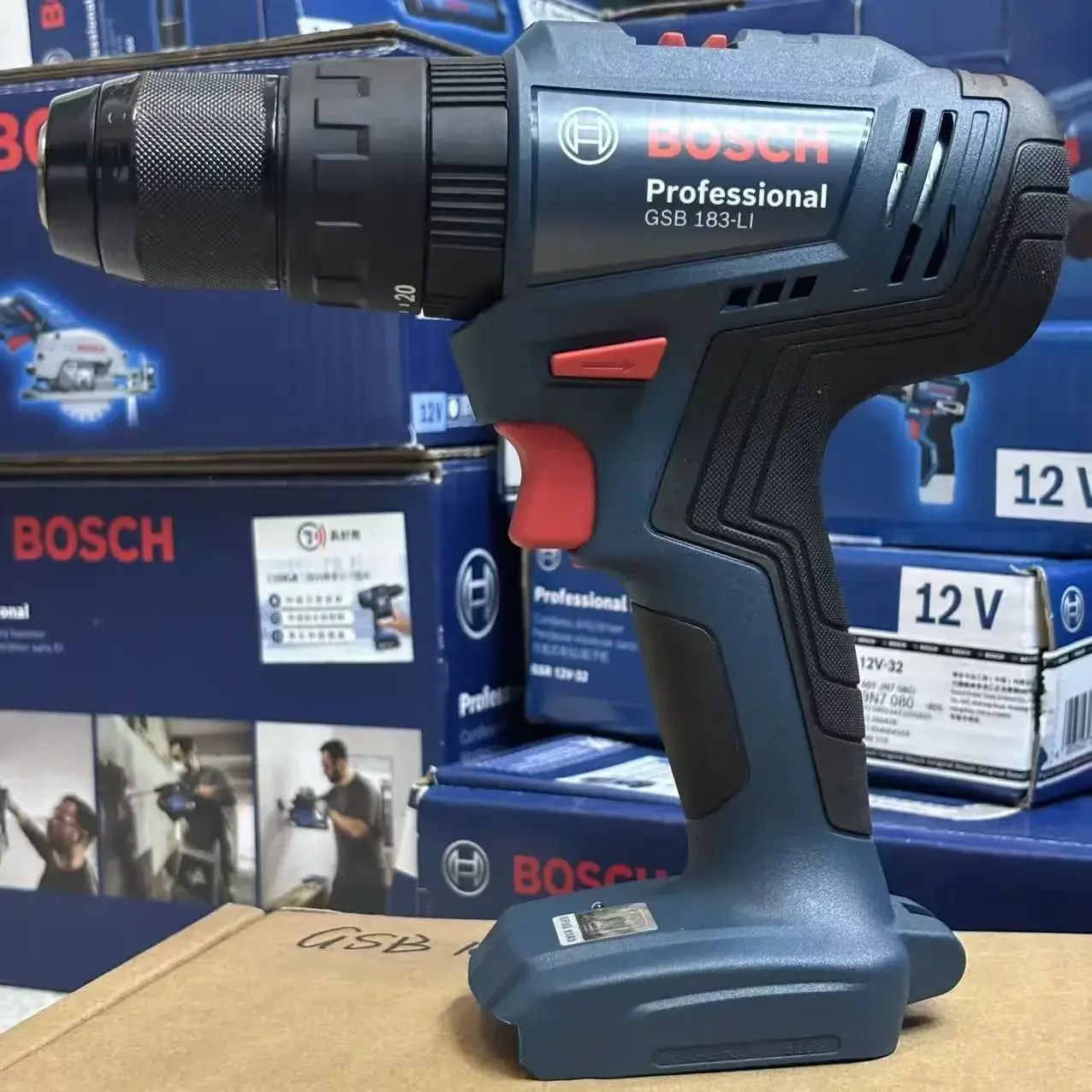 مثقاب بوسش GSB 183-LI 18 فولت  - مراجعة Bosch Drill Gsb 18V وسعره