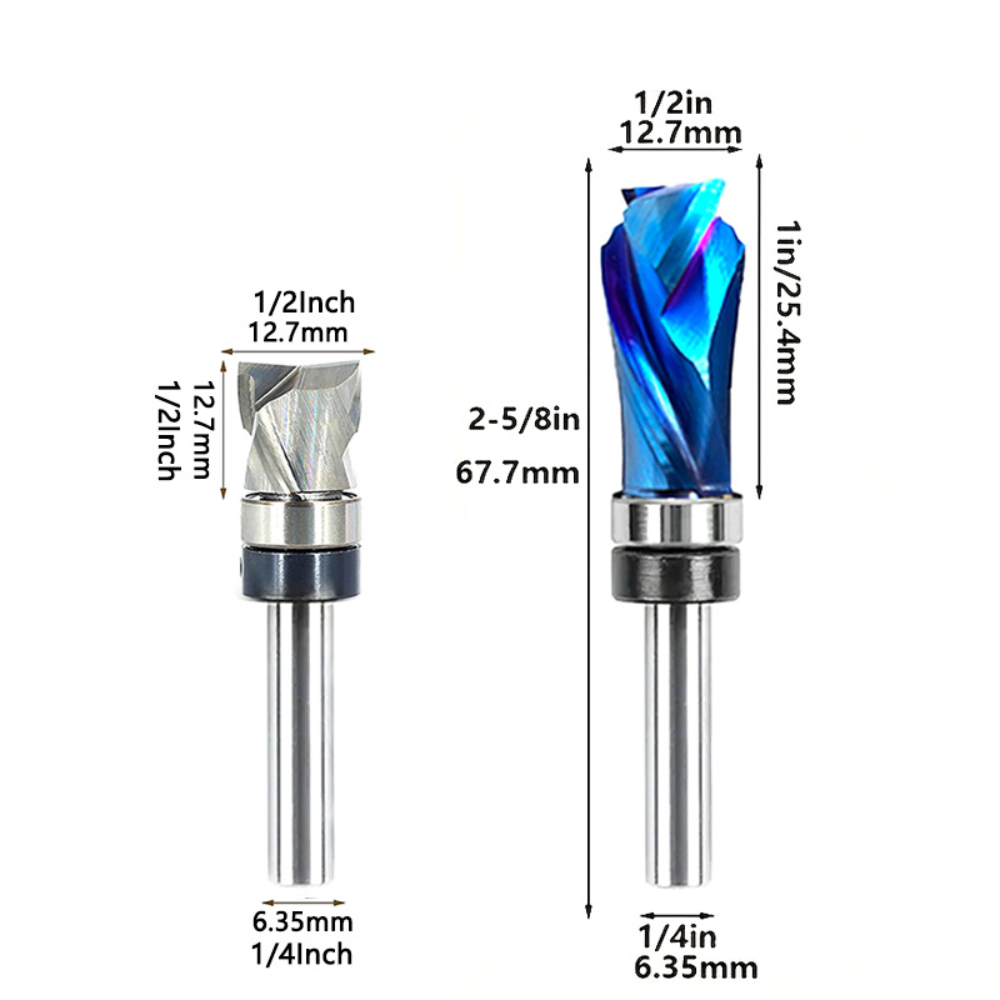 ريشة تشكيل حواف لولبية من كربي - مراجعة Router Bits For Woodworking وسعره